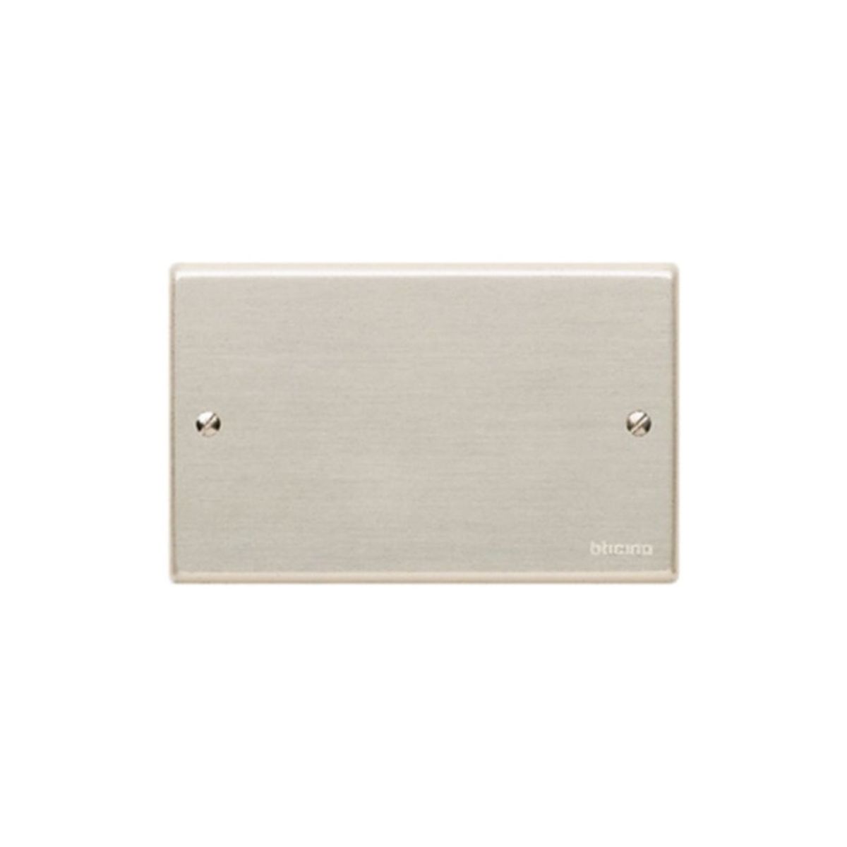 BTICINO - Placa Ciega Aluminio Oxidal Bticino Magic