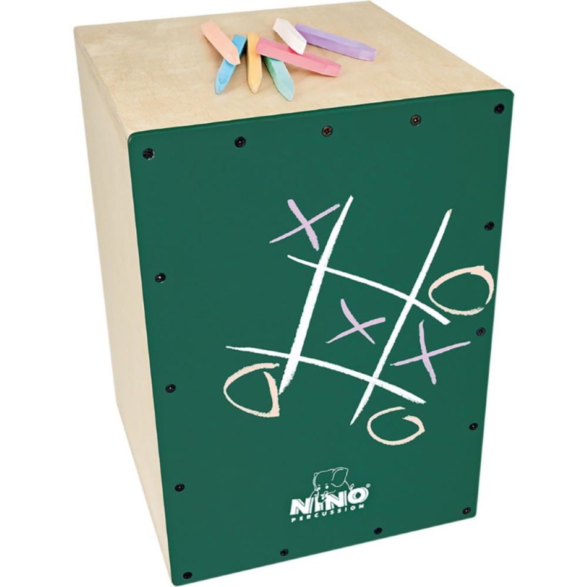 GENERICO - Cajon Peruano Verde Para Niños Nino Percussion NINO 951DG
