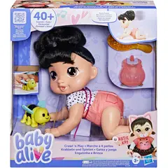BABY ALIVE - Muñeca Gatea Y Juega Katie Kat