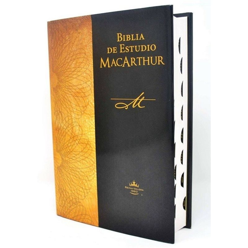 VIDA - BIBLIA DE ESTUDIO MACARTHUR RVR1960 CON ÍNDICE TAPA DURA