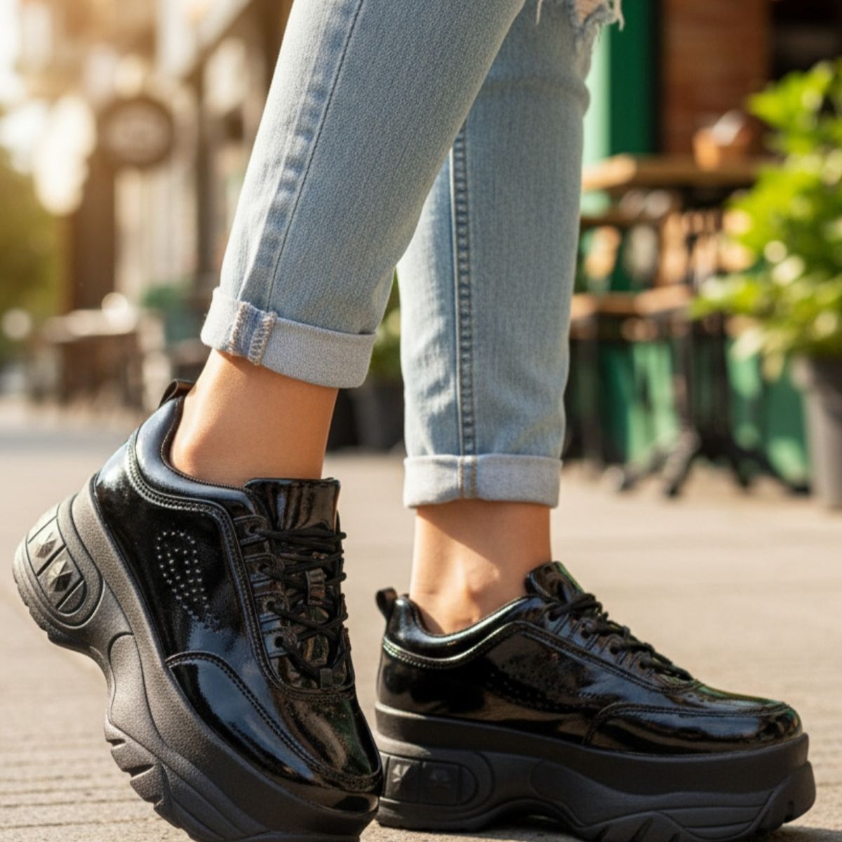 SNOOPY - Zapatillas  para Dama  en Charol  M357