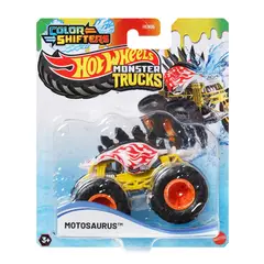 HOT WHEELS - MONSTER TRUCKS COLOR SHIFTERS 1:64 - MOTOSAURUS