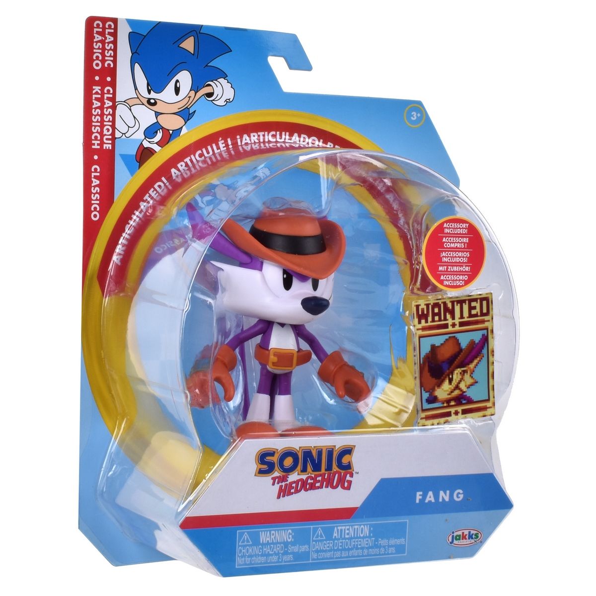 SONIC - Figura de acción SONIC colección con accesorio Fang