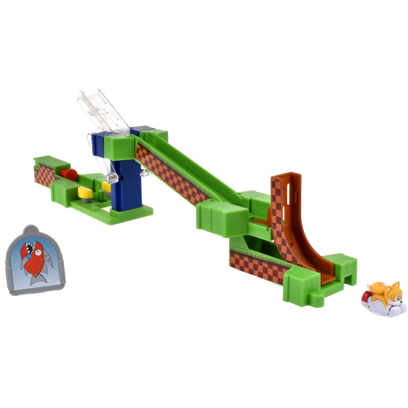 SONIC - PLAYSET AUTOS DE CARRERA GO GO SONIC -TAILS