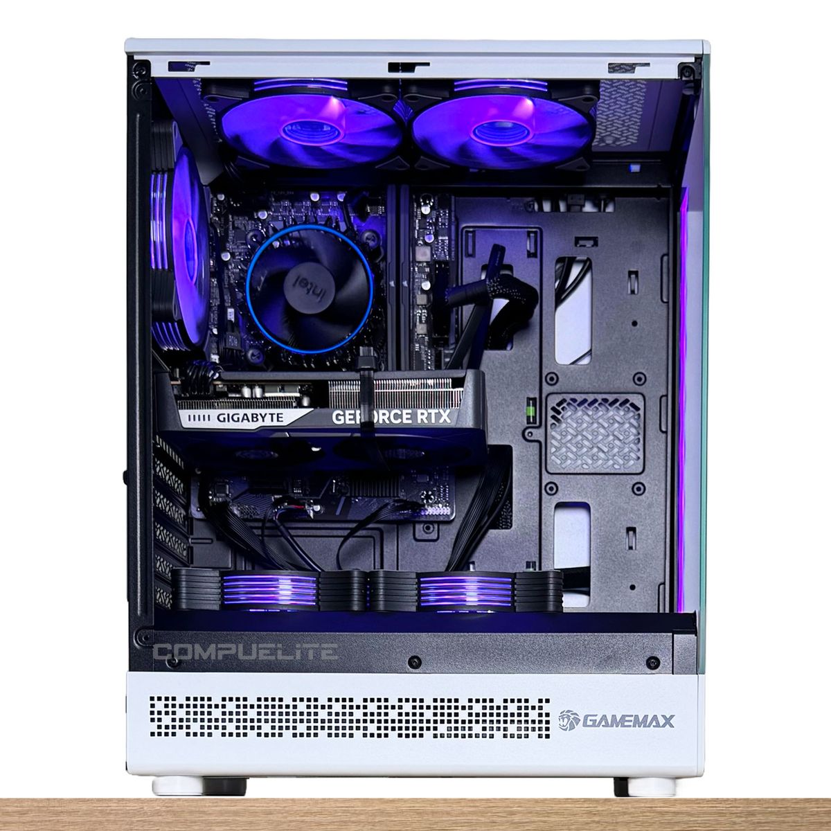 COMPU ELITE - PC Gamer Intel i7 12700F 12-core + 16GB DDR5 + RTX 3050 6GB