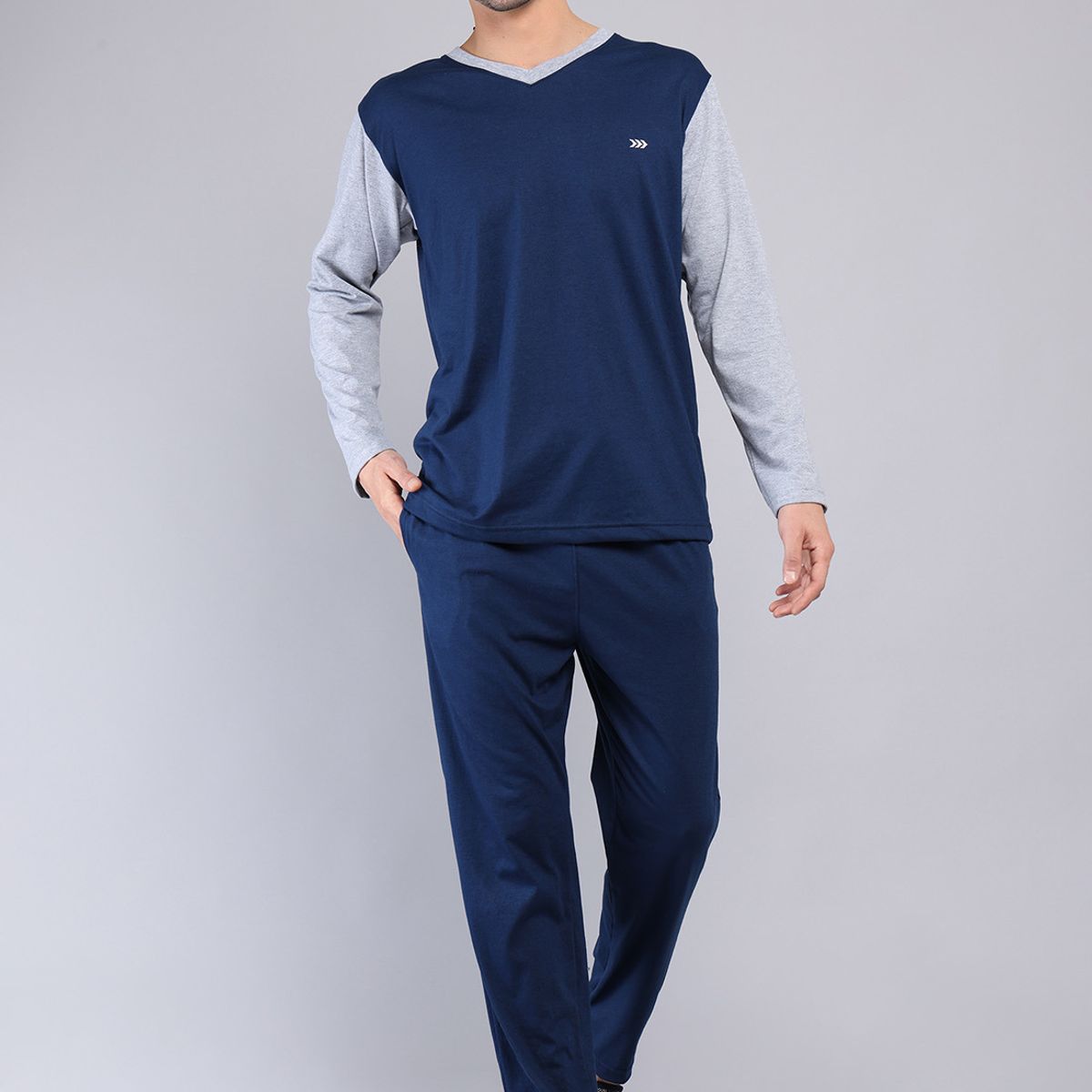 ARROW - Pijama Largo Cuello V Arrow ARROW