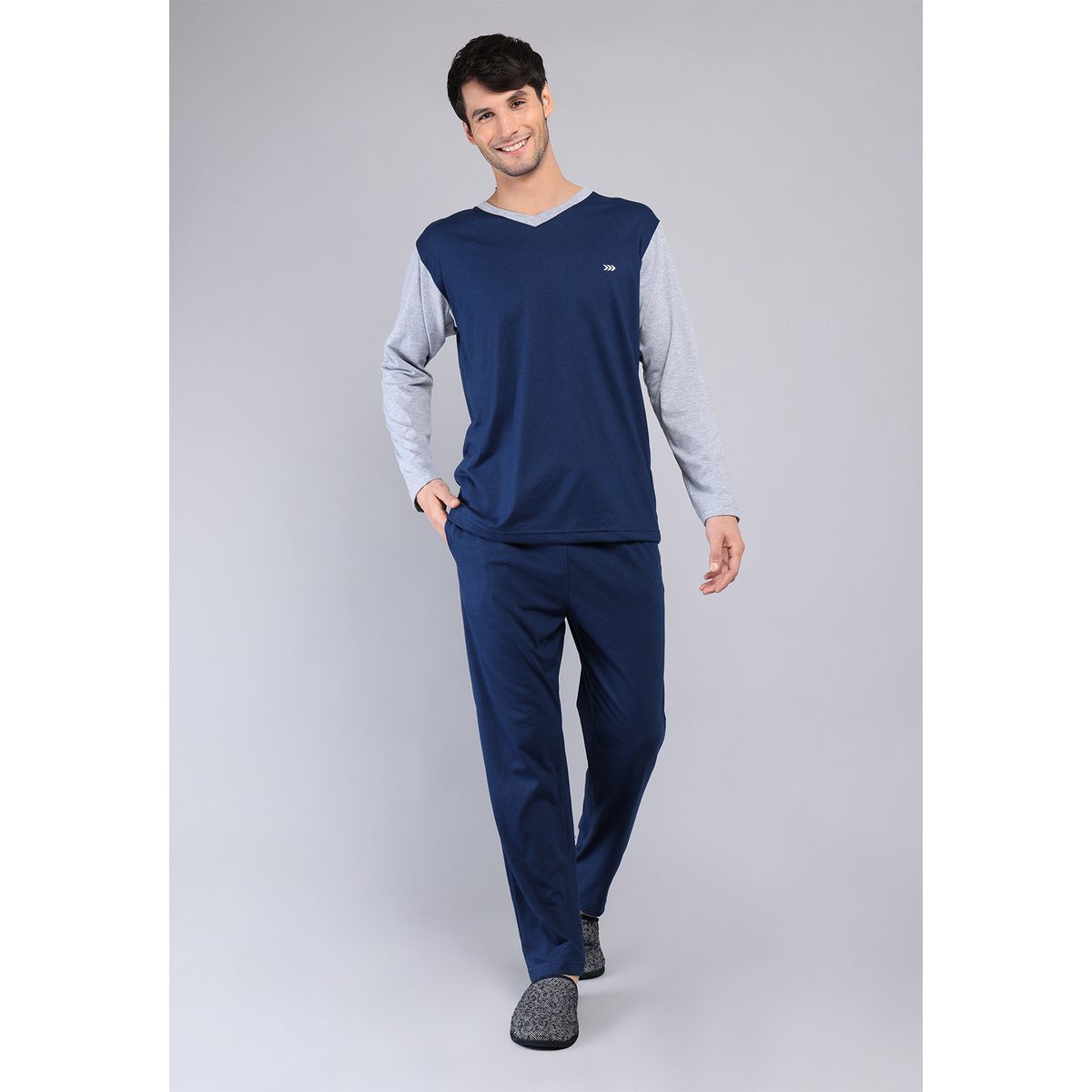 ARROW - Pijama Largo Cuello V Arrow ARROW