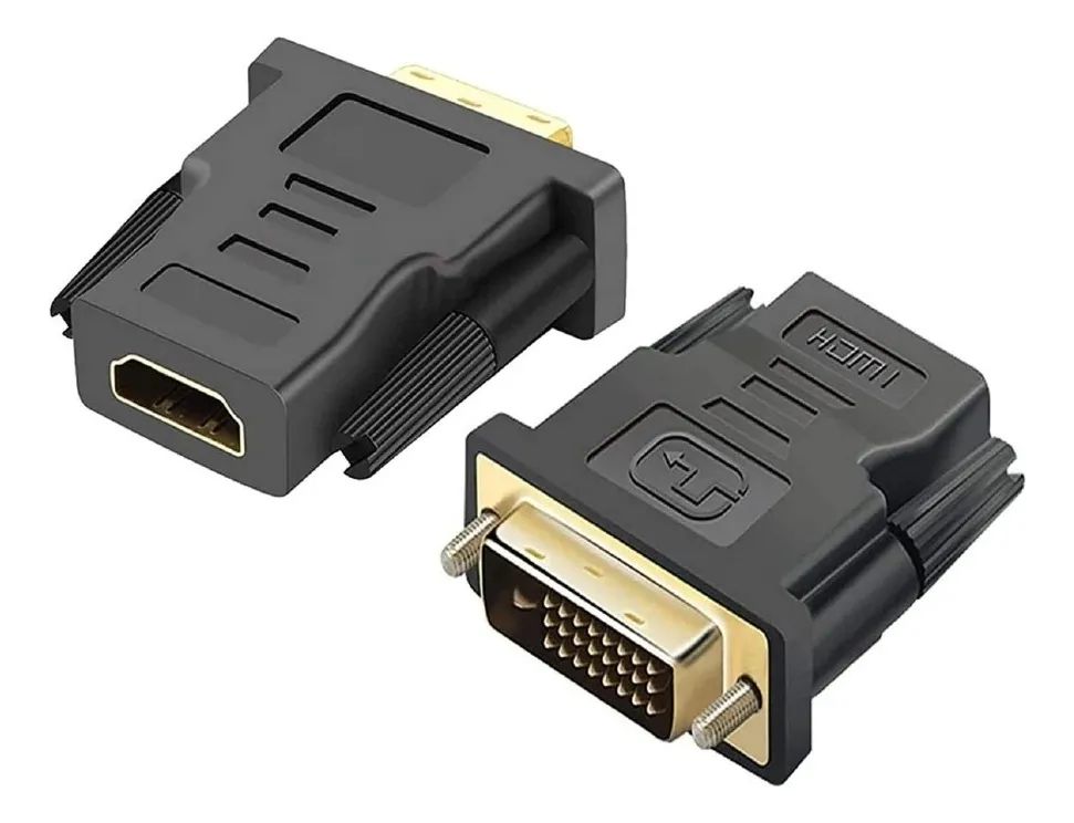 GENERICO Adaptador Conversor Dvi 24 + 1 Macho A Hdmi Hembra 1080p Hd