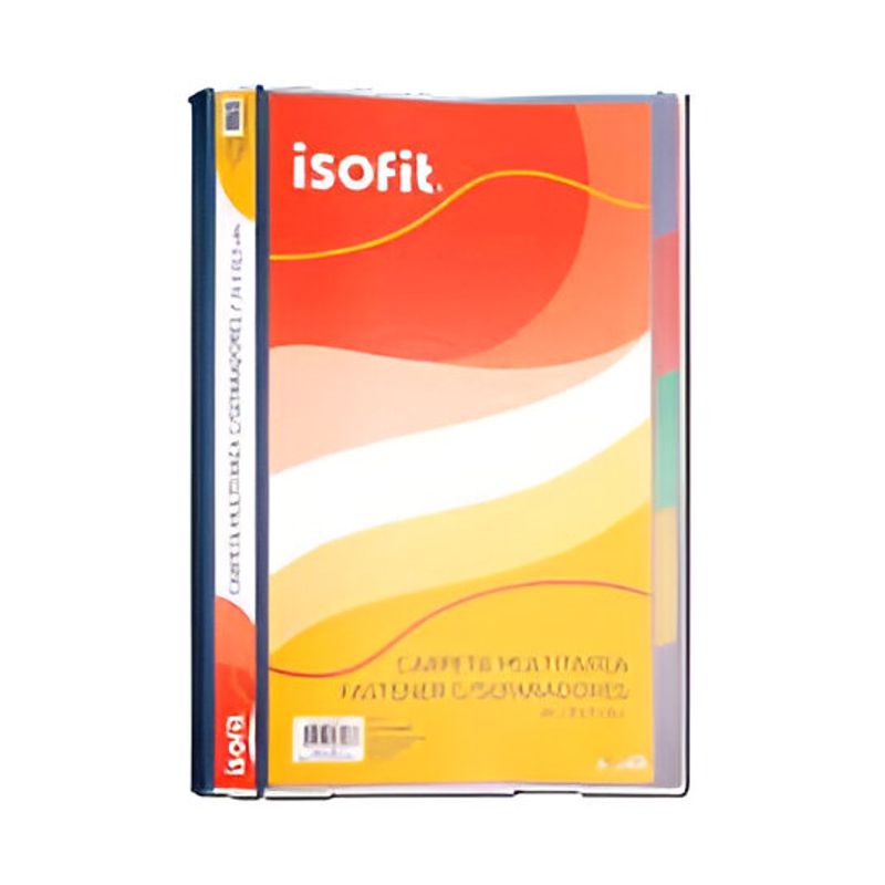 ISOFIT - Carpeta multimateria con separadores y fastener oficio