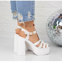 Sandalias Mujer Taco Alto con Plataforma M397