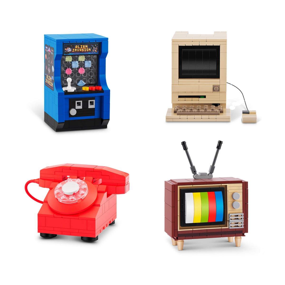 MAX - SET BLOQUES RETRO MAX - CON DIFERENTES MODELOS DE PIEZAS