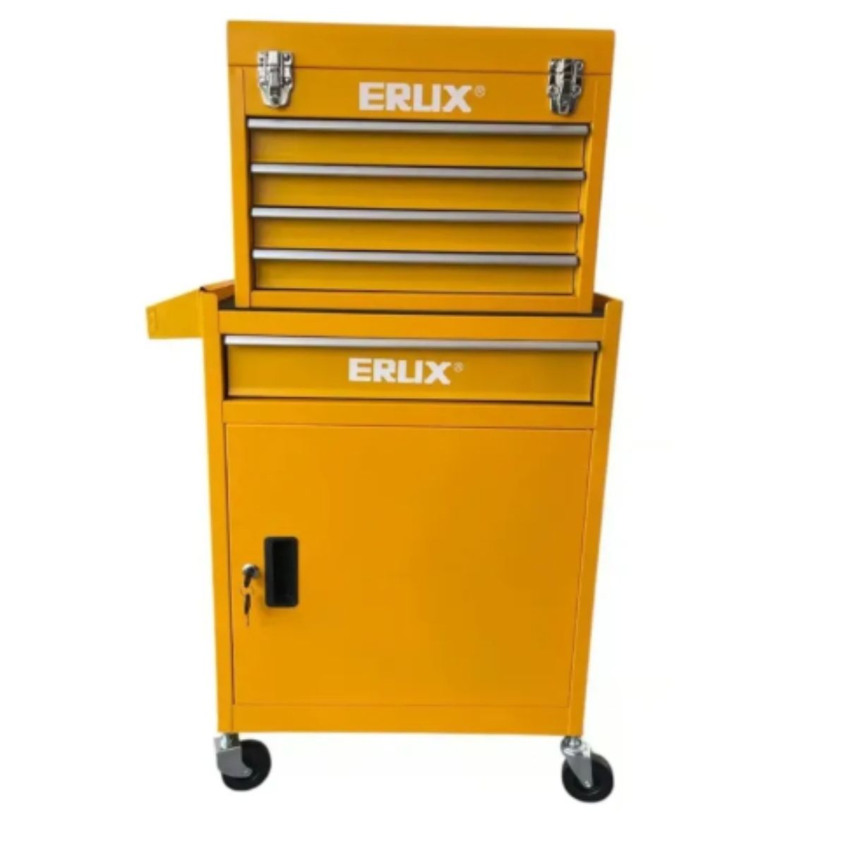 ALTERNATIVE - Gabinete Metálico para Herramientas Con Ruedas Amarillo