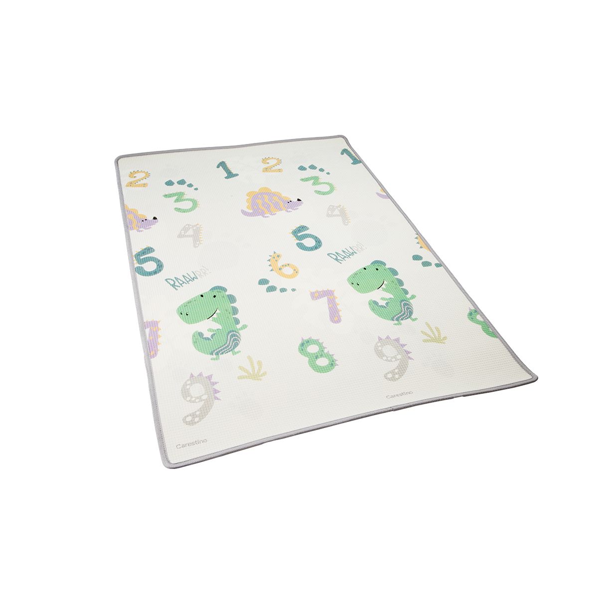 CARESTINO - Alfombra antigolpes Reversible 120 x 180 Dino