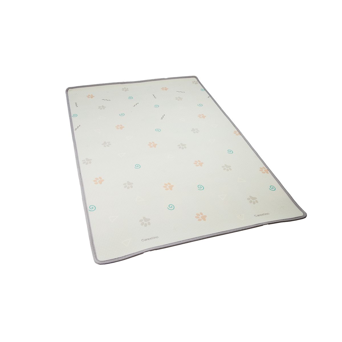 CARESTINO - Alfombra antigolpes Reversible 120 x 180 Huellas