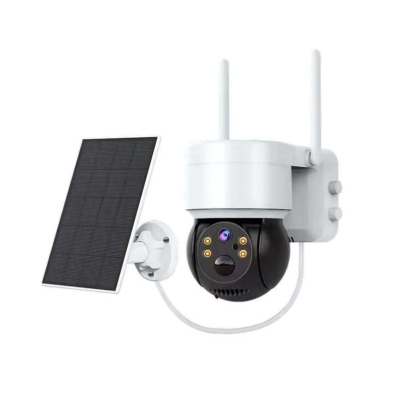NOVYSTOR - Cámara Seguridad Solar Gun Ball 1080P IP66 Wifi