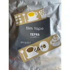 GENERICO - Cinta Washi Cafe de Etiquetas impresora Tepra Lite