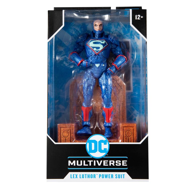 Figura Lex Luthor Blue Power Suit - Dc Multiverse
