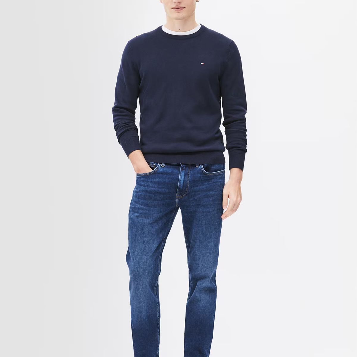 TOMMY HILFIGER - Jeans Core Denton Straight Fit Azul Tommy Hilfiger