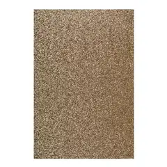 GENERICO - Pliego Goma Eva Glitter Color Cafe Oscuro 40X60Cm