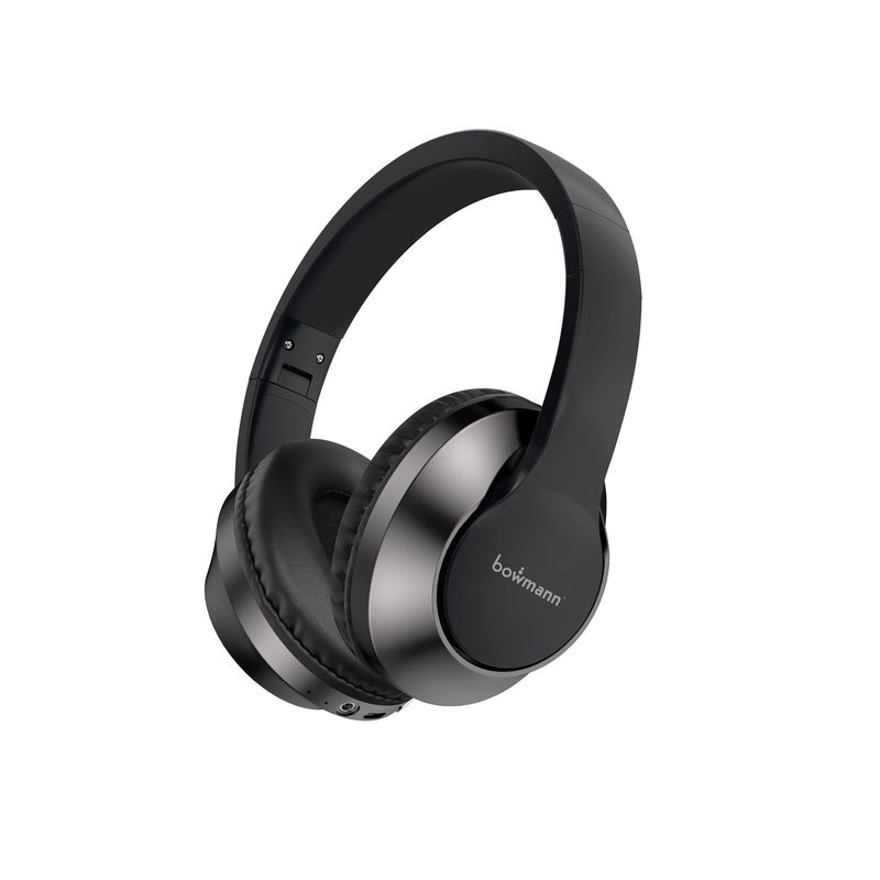 BOWMANN - Audifono On Ear Bowmann Con 8 Horas De Autonomia Bw-h40 Negro