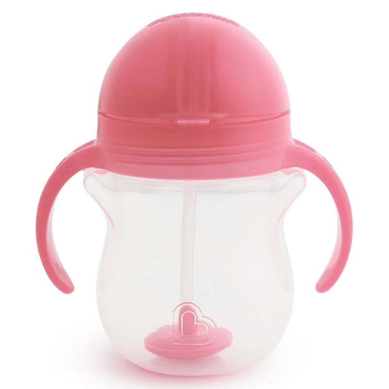 MUNCHKIN - Vaso Antiderrame MUNCHKIN Any Angle 207 ML Rosado