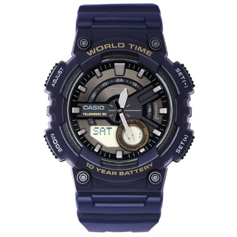 CASIO - RELOJ CASIO AEQ110W-2AV HOMBRE ANALOGO DIGITAL WORLD TIME