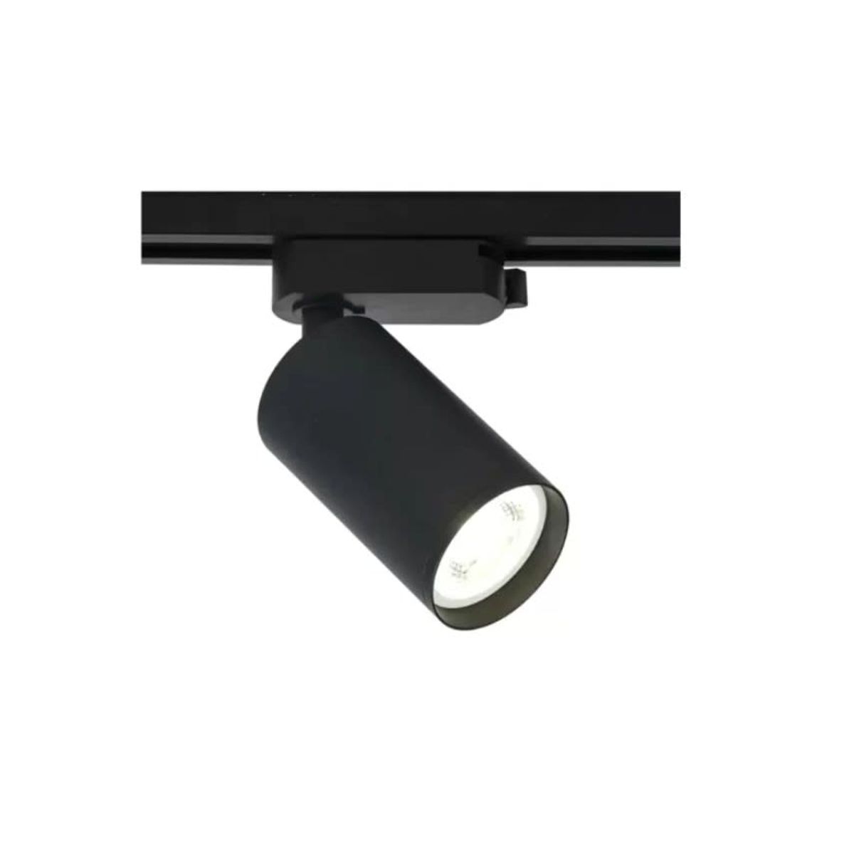 WANT - Lámpara 5 Focos Negros 35W con Riel de1 metro Luz Fría
