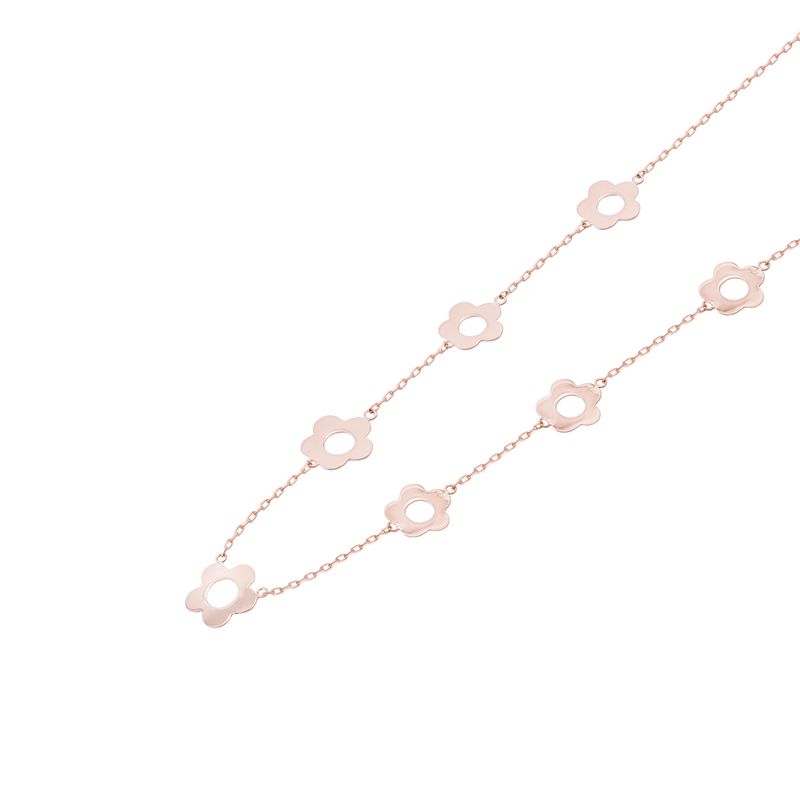 JB JOYAS BARON - Collar Oro Miel 18kt Margaritas