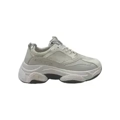 HERIEL - Zapatilla Blanca Plataforma Mujer