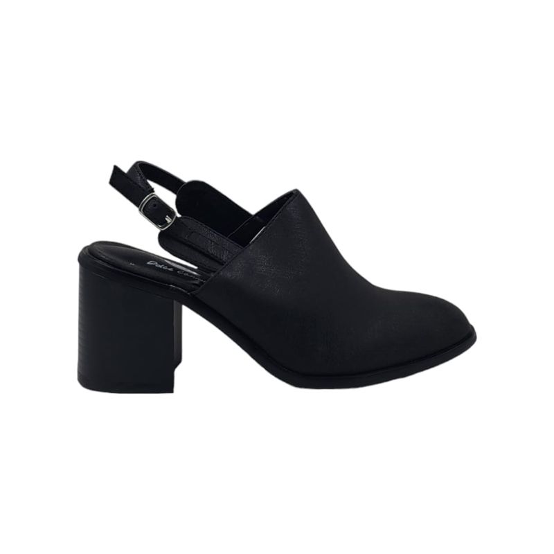 HERIEL - Zapato Negro Taco Mujer