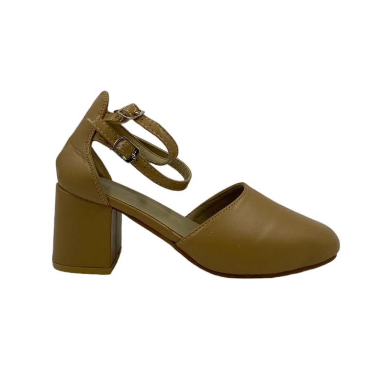 HERIEL - Zapato Beige Taco Mujer