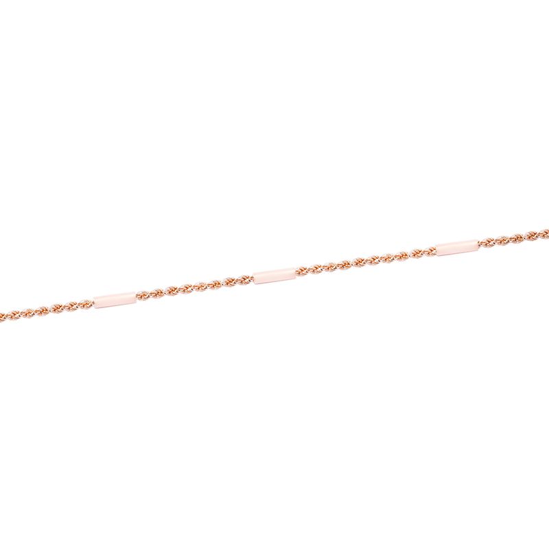 JB JOYAS BARON - Pulsera Oro Miel 18kt Turbillon Mixto