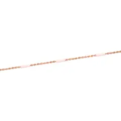 JB JOYAS BARON - Pulsera Oro Miel 18kt Turbillon Mixto
