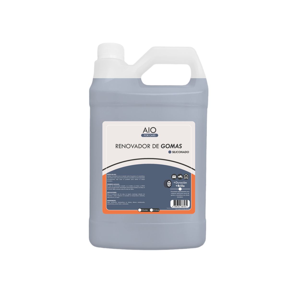 Renovador De Gomas & Neumáticos Ultra Duradero 1 Galón, marca GENERICO - Foto Principal
