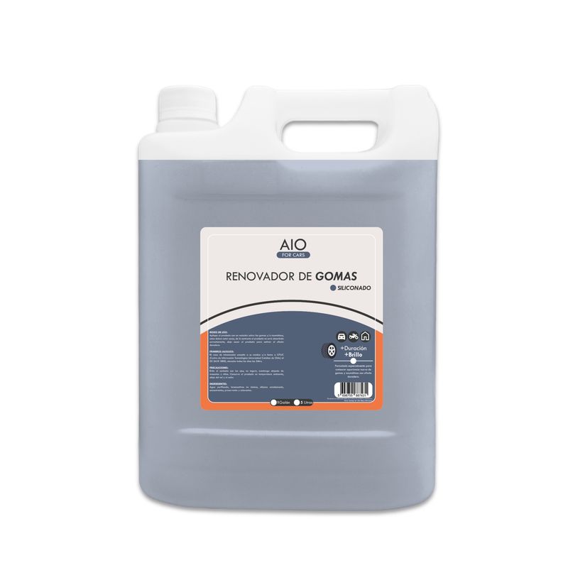 GENERICO - Renovador De Gomas & Neumáticos Ultra Duradero 5 Litros
