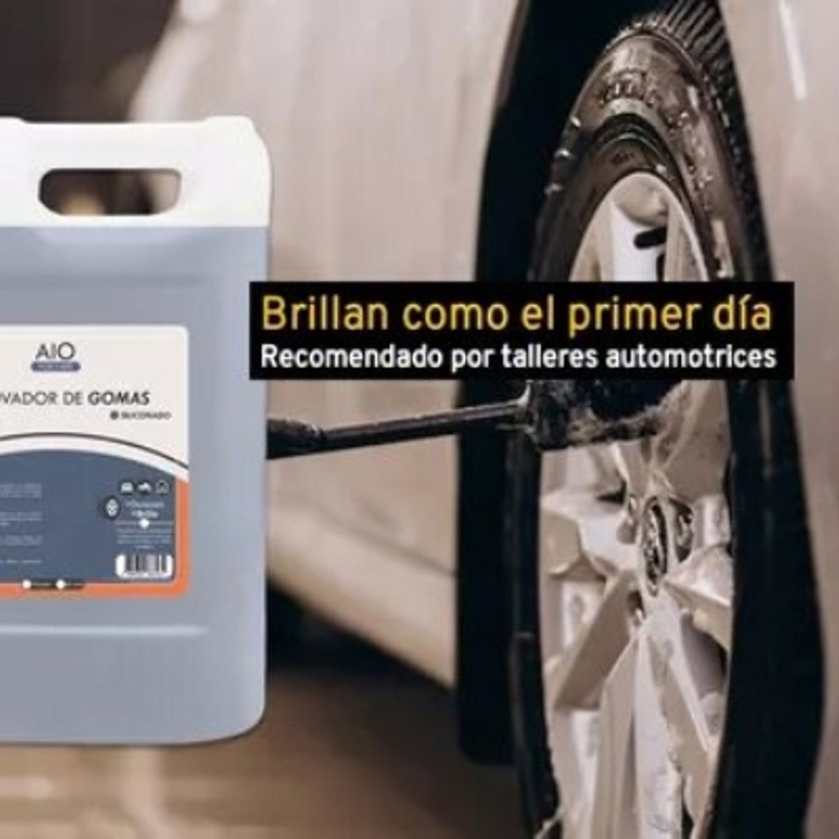 GENERICO - Renovador De Gomas & Neumáticos Ultra Duradero 5 Litros