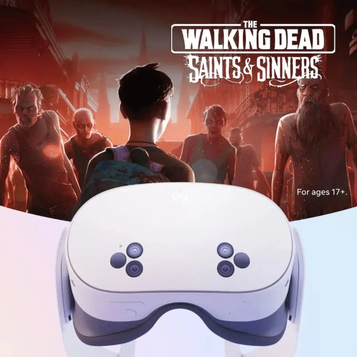 META Meta Quest 3S 128GB Lentes Realidad Aumentada + The Walking