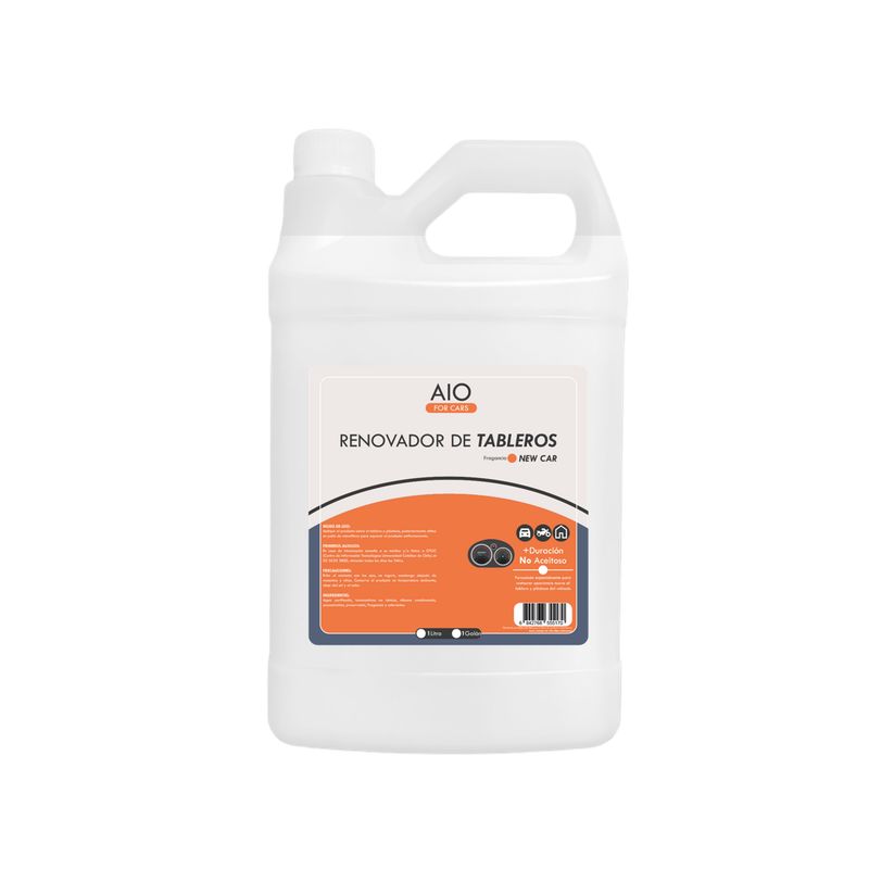 GENERICO - Renovador De Tablero Siliconado Auto Aroma New Car 1 Galón