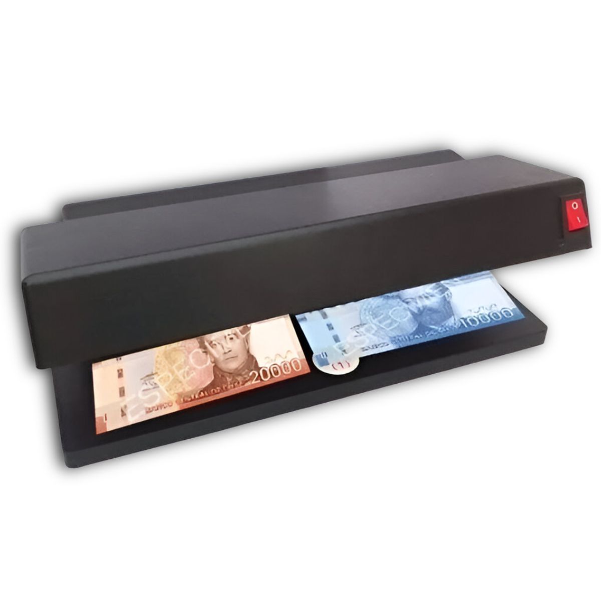 OEM - Detector De Billetes Falsos Deluxe Doble Luz Ultra Violeta 6W