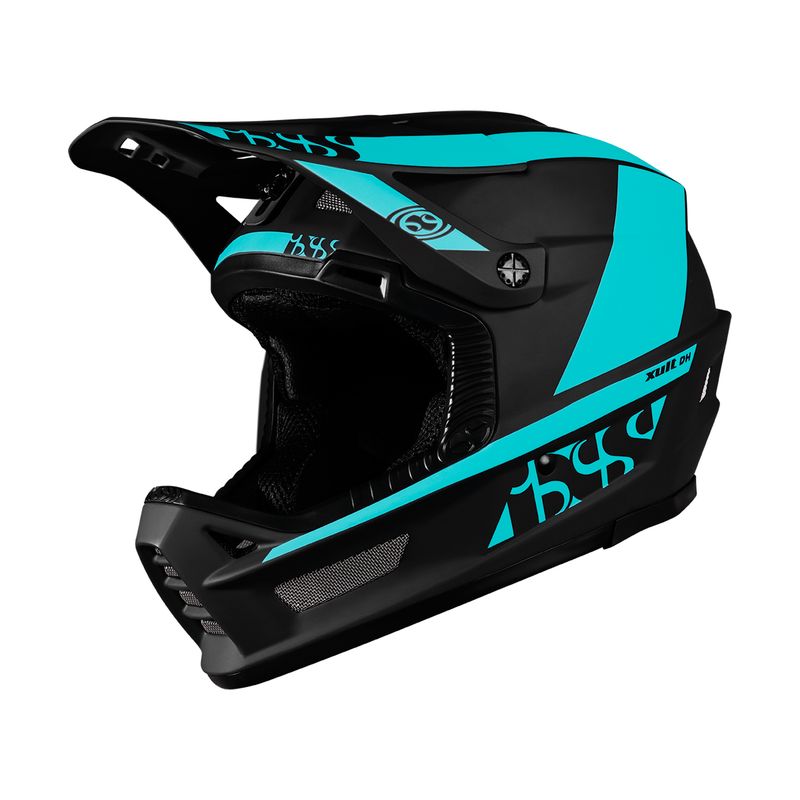 IXS - Casco IXS Integral Xult DH Negro Lagoon L/XL 60-62cm