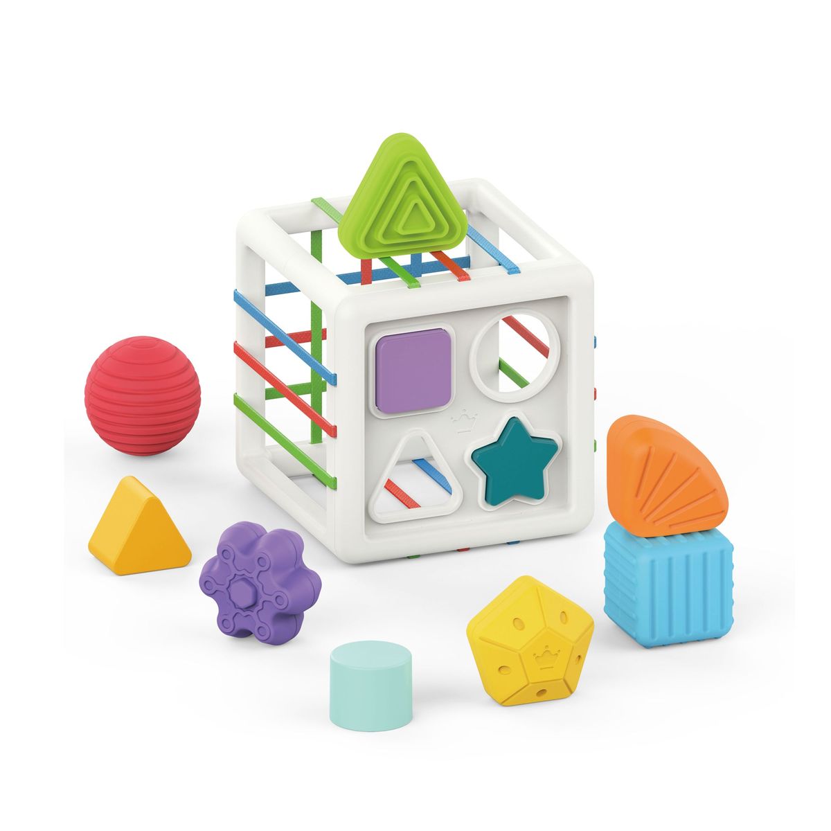 HUANGER - Cubo de Encaje y Sensorial Montessori Huanger