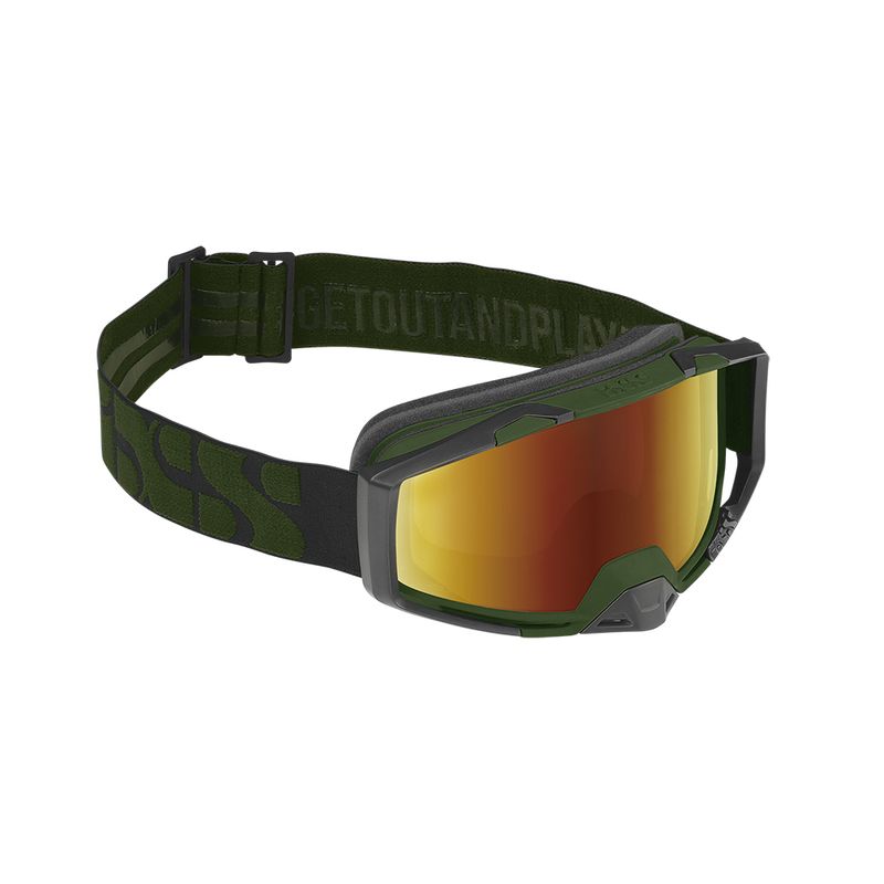 IXS - Antiparra IXS Trigger Oliva Espejada Oro