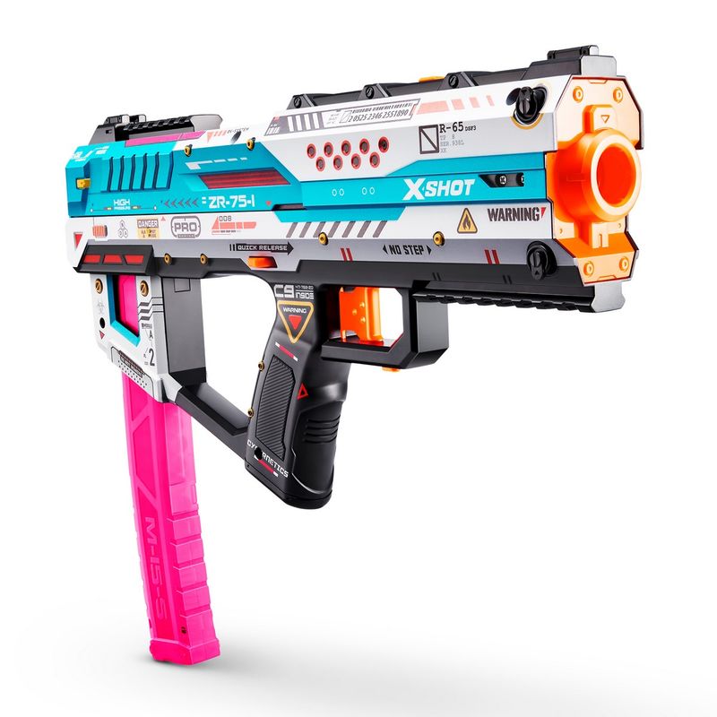 X-SHOT - LANZA DARDOS SKINS PRO SERIES FURY-X BLASTER  40 DARDOS
