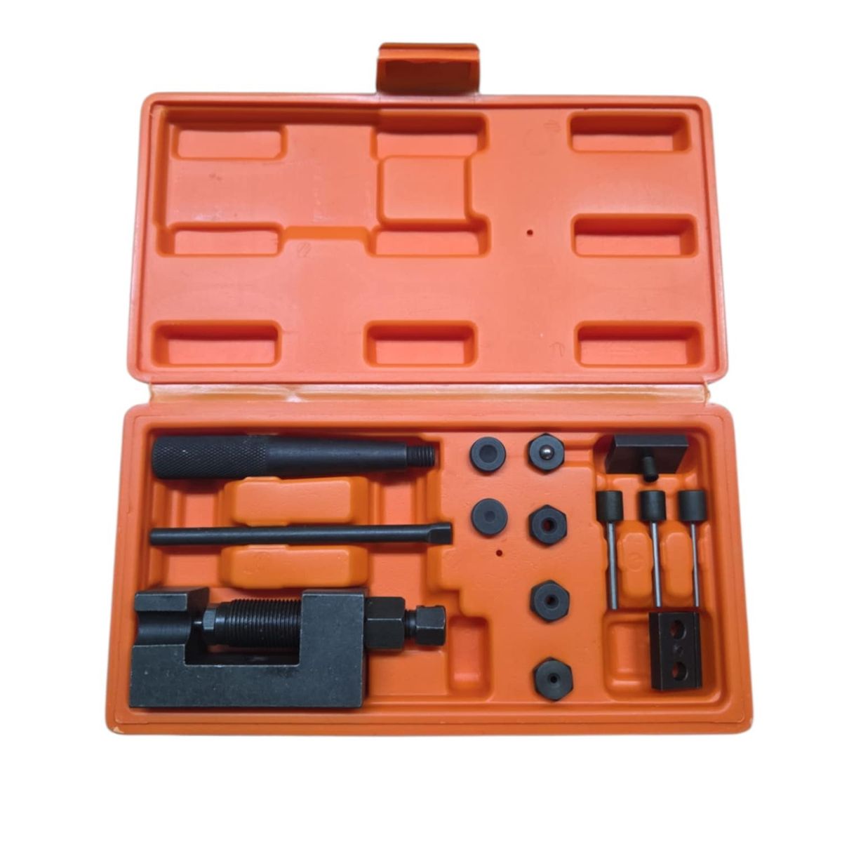 GENERICO - Kit Corta Cadena Y Remachadora Para Motocicletas 420 - 530