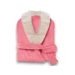 MROTTO - Sabana de Baño Rosa Claro Bata Lujo Unisex Adulto