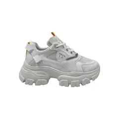 HERIEL - Zapatilla Blanca Plataforma Mujer