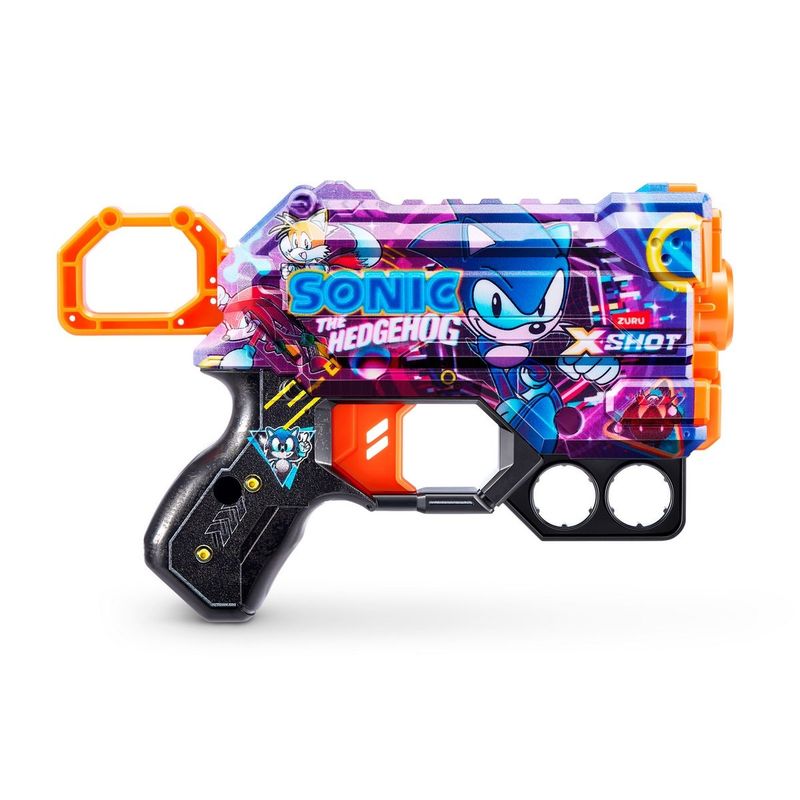 X-SHOT - Lanzador de dardos X SHOT Skin Menace 8 dardos espuma
