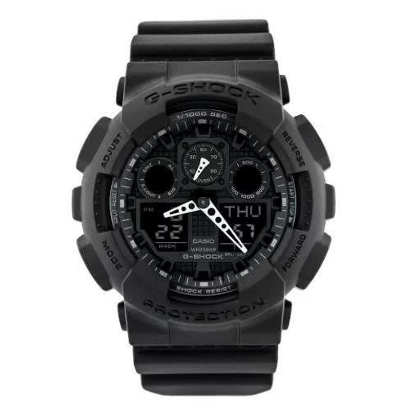 CASIO - RELOJ CASIO GSHOCK GA100-1A1 HOMBRE TACTICO ANTIGOLPE
