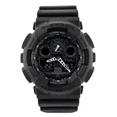CASIO - RELOJ GSHOCK GA100-1A1 HOMBRE TACTICO ANTIGOLPE
