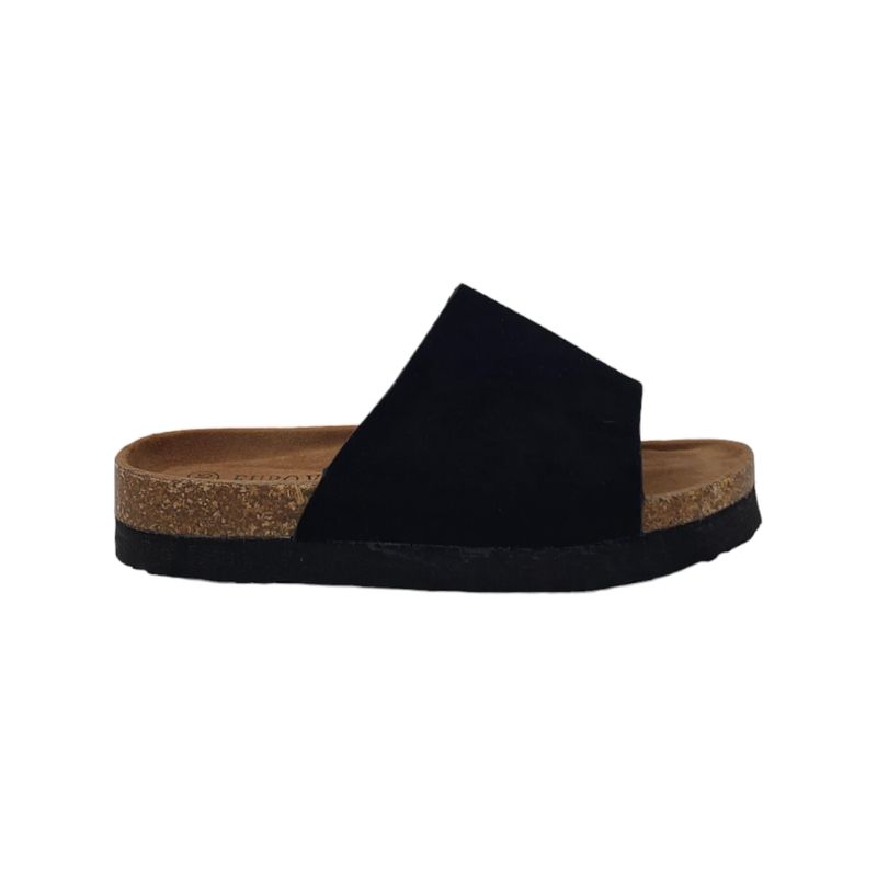 HERIEL - Sandalia Negra Plataforma